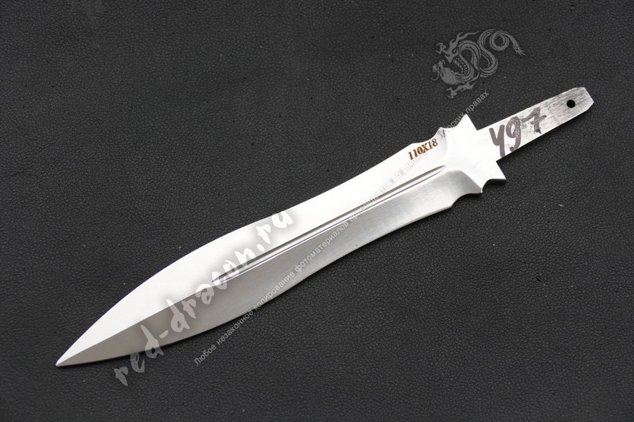 Клинок кованный для ножа 110х18 "DAS497"