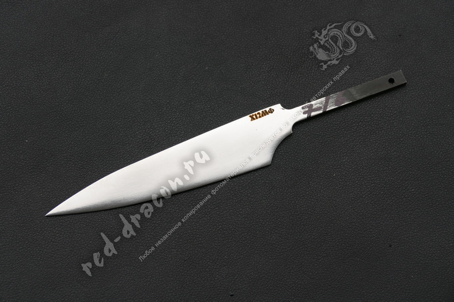 Клинок кованный для ножа Х12МФ "DAS716"