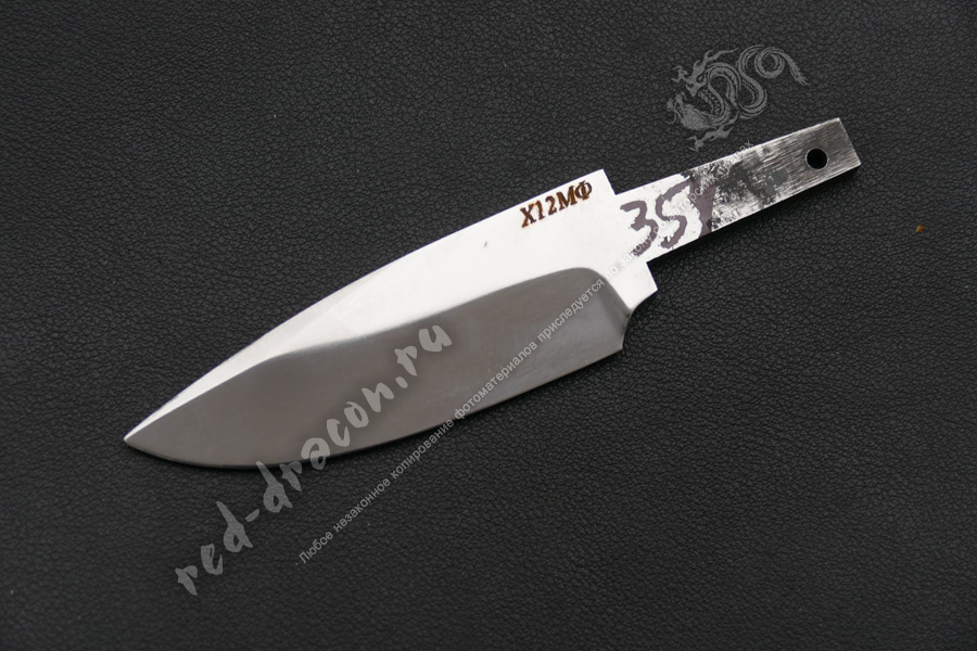 Клинок кованный для ножа Х12МФ "DAS354"